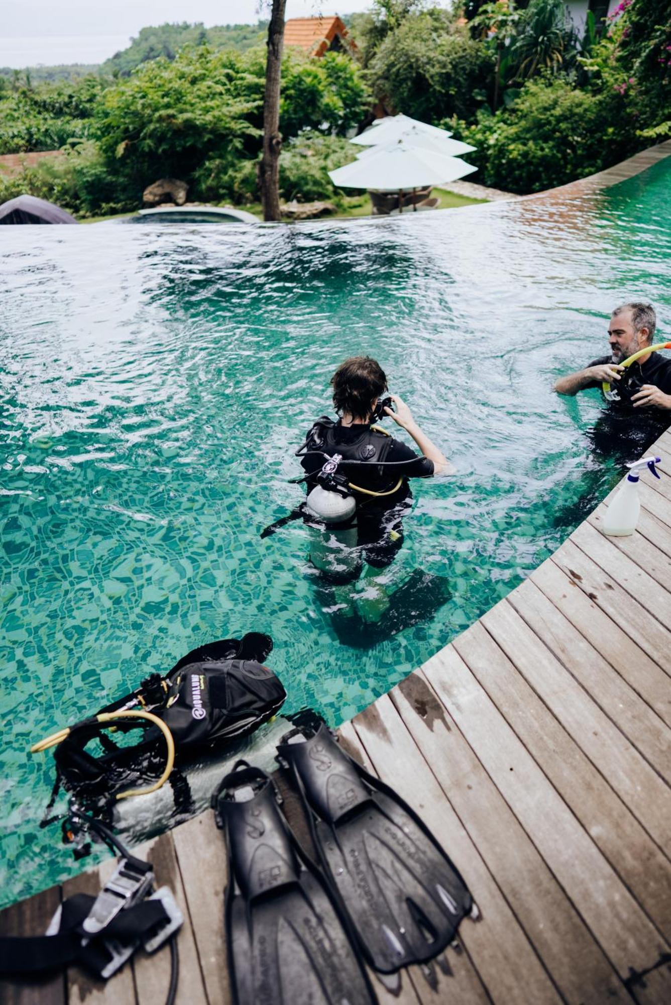 Deep Roots Dive & Yoga Resort Ped Екстер'єр фото
